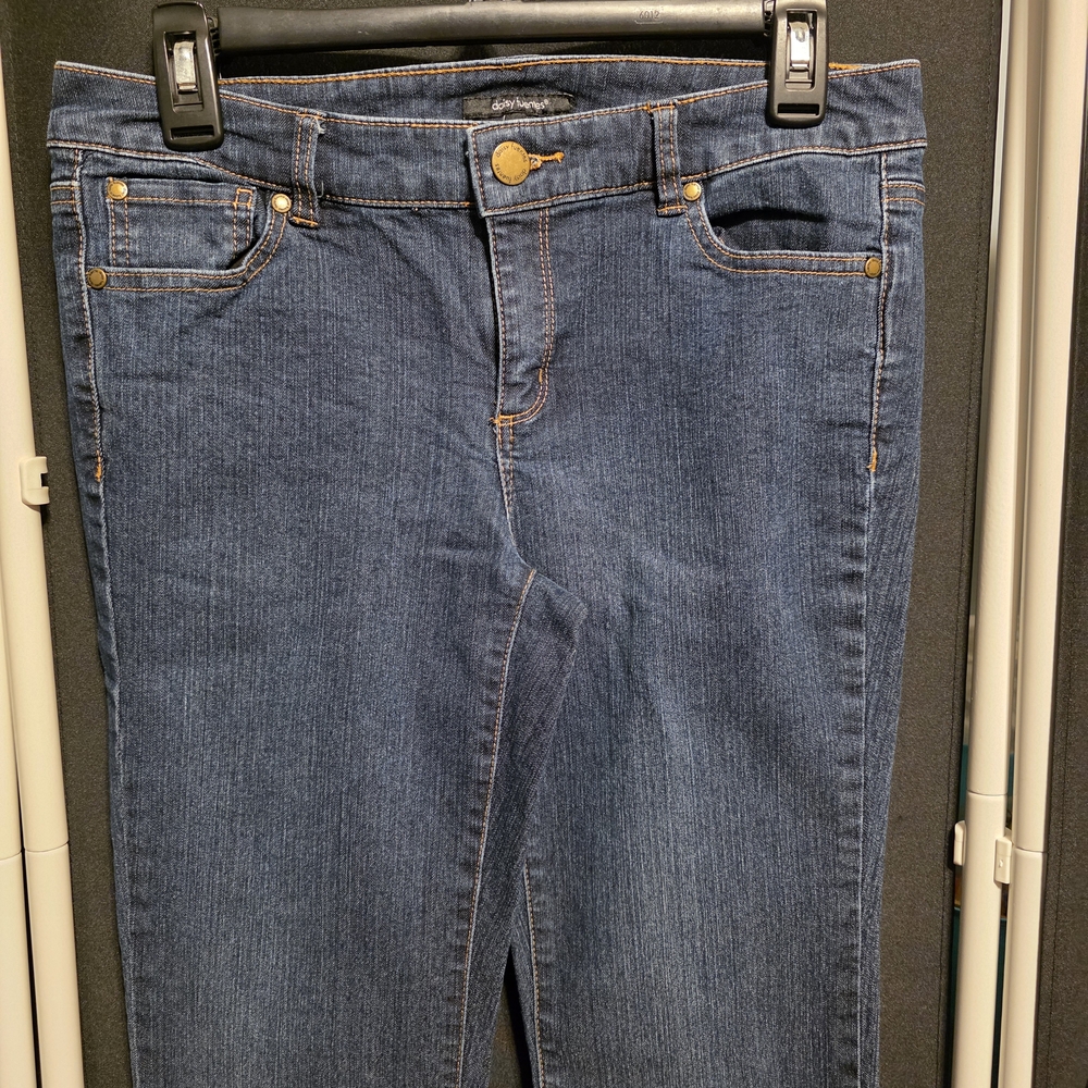 Daisy Fuentes Dark Blue Jeans